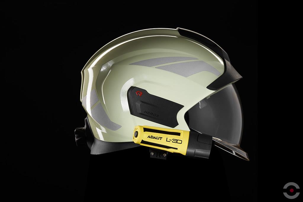 Latarka Ex ATEX Topserw ADALIT L-30 akumulatorowa, na hełm/kask, 1*LED, Zone ‘0’, ‘20’