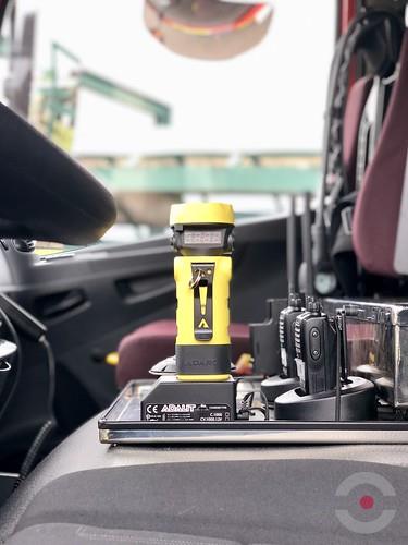 Latarka Ex ATEX Topserw ADALIT L-3000P akumulatorowa, ruchoma głowica, 3*LED, Zone ‘0’, ‘20’