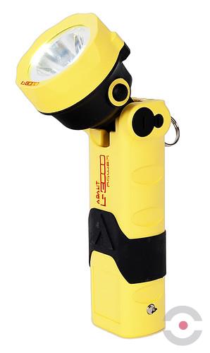 Latarka Ex ATEX Topserw ADALIT L-3000P akumulatorowa, ruchoma głowica, 3*LED, Zone ‘0’, ‘20’