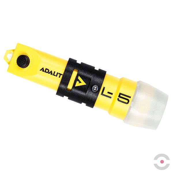 Latarka Ex ATEX Topserw ADALIT L-5R+ akumulatorowa, na hełm/kask, 1*LED, Zone ‘0’, ‘20’