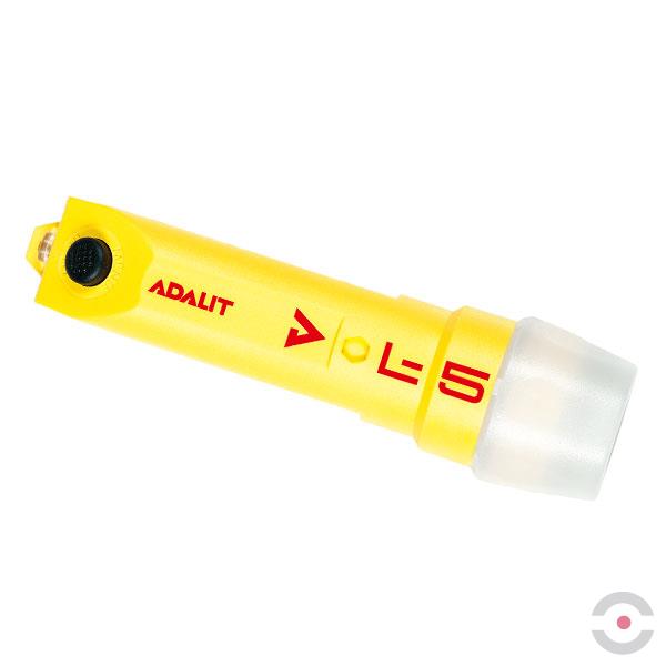 Latarka Ex ATEX Topserw ADALIT L-5RP S akumulatorowa, prosta, 1*LED, Zone ‘0’, ‘20’