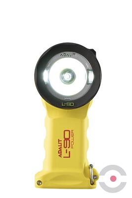 Latarka Ex ATEX Topserw ADALIT L-90P bateryjna, kątowa, 3*LED, Zone ‘0’
