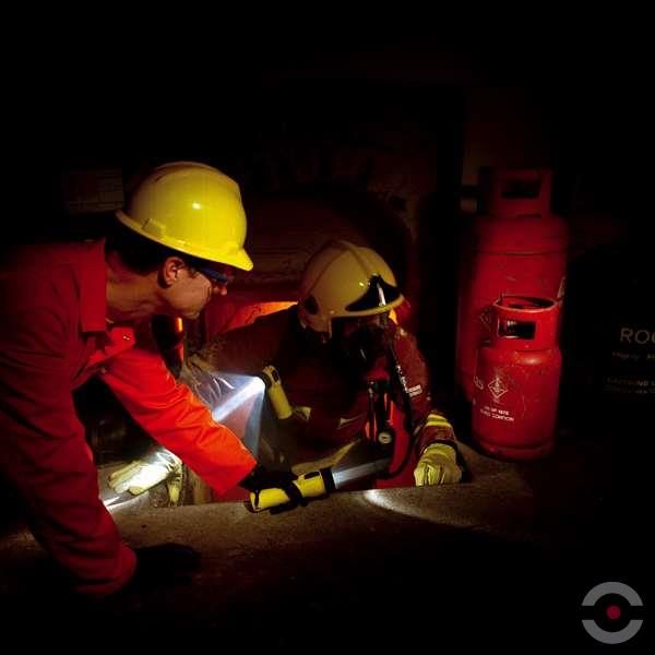 Latarka Ex ATEX Topserw WOLF TS-30+ bateryjna, prosta, 1*LED, Zone ‘1’, ‘21’