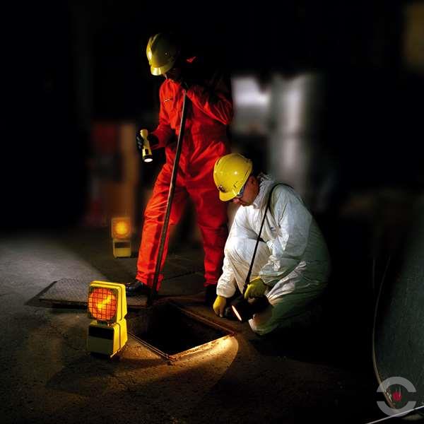 Latarka Ex ATEX Topserw WOLF TS-30+ bateryjna, prosta, 1*LED, Zone ‘1’, ‘21’