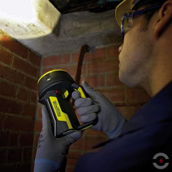 Lampa (szperacz) Ex ATEX Topserw WOLF XT-50 akumulatorowa, 1*LED, Zone ‘1’, ‘21’