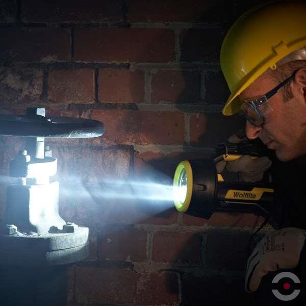 Lampa (szperacz) Ex ATEX Topserw WOLF XT-50 akumulatorowa, 1*LED, Zone ‘1’, ‘21’