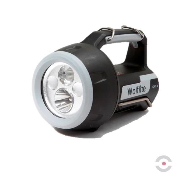 Lampa (szperacz) Ex ATEX Topserw WOLF XT-75 akumulatorowa, 2*LED, Zone ‘0’, ‘21’