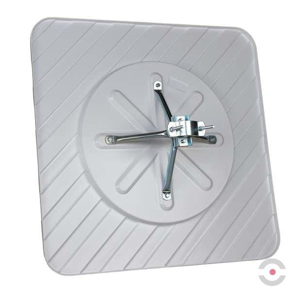 Lustro drogowe Dancop, Marseille, 60 cm, inox, biało-czarne