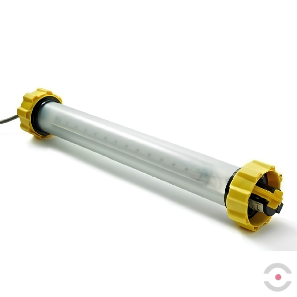 Oprawa oświetleniowa Ex ATEX Topserw WOLF LX-400SL, zasilanie 24 V, kabel 10 m, wtyk, 180°, Zone ‘1’, ‘21’