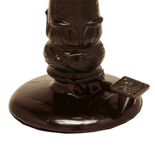 Zdrój wody pitnej Zdrojownia M-1776, 1*misa okrągła, stylizowany, pedał nożny