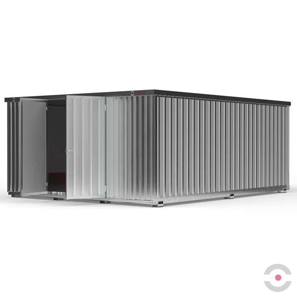 Magazyn chemiczny izolowany Topserw, SLT 5*6, S*G*W 5075*6560*2605 mm, galwanizowany, trzymodułowy