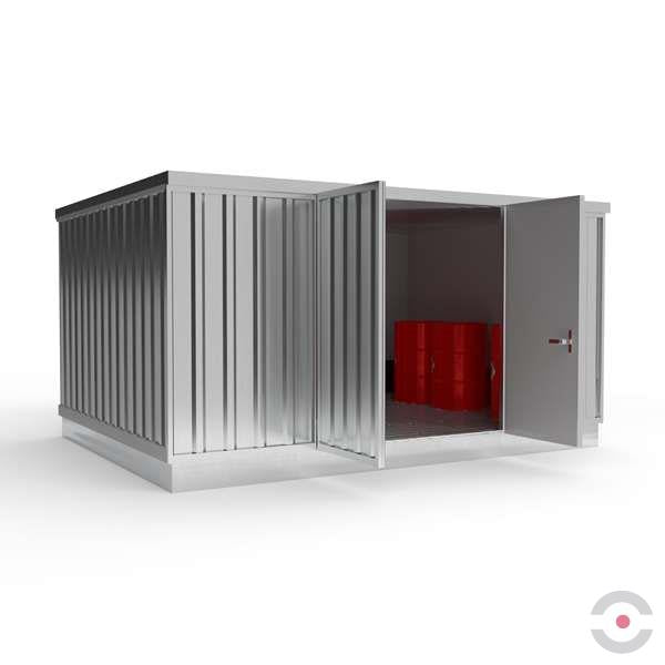 Magazyn chemiczny izolowany Topserw SLT 4*3, S*G*W 4075*2875*2400 mm, galwanizowany, jednomodułowy