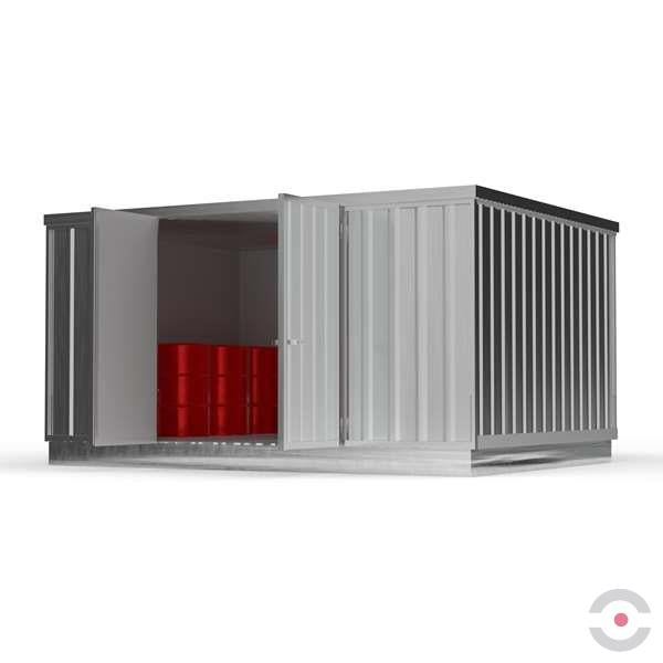 Magazyn chemiczny izolowany Topserw SLT 4*3, S*G*W 4075*2875*2400 mm, galwanizowany, jednomodułowy