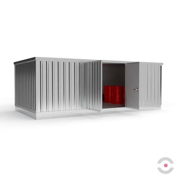 Magazyn chemiczny izolowany Topserw, SLT 6*3, S*G*W 6075*2875*2385 mm, galwanizowany, jednomodułowy