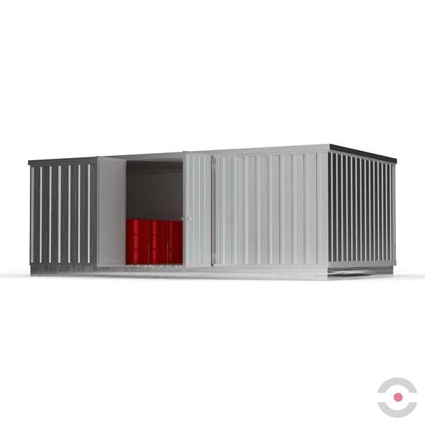 Magazyn chemiczny izolowany Topserw, SLT 6*3, S*G*W 6075*2875*2385 mm, galwanizowany, jednomodułowy