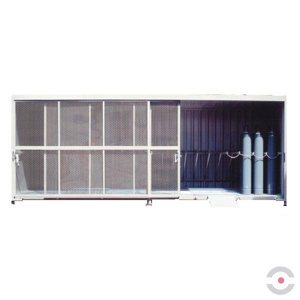 Rampa podjazdowa do magazynu na butle FCG-E, S*G*W 880*845*205 mm