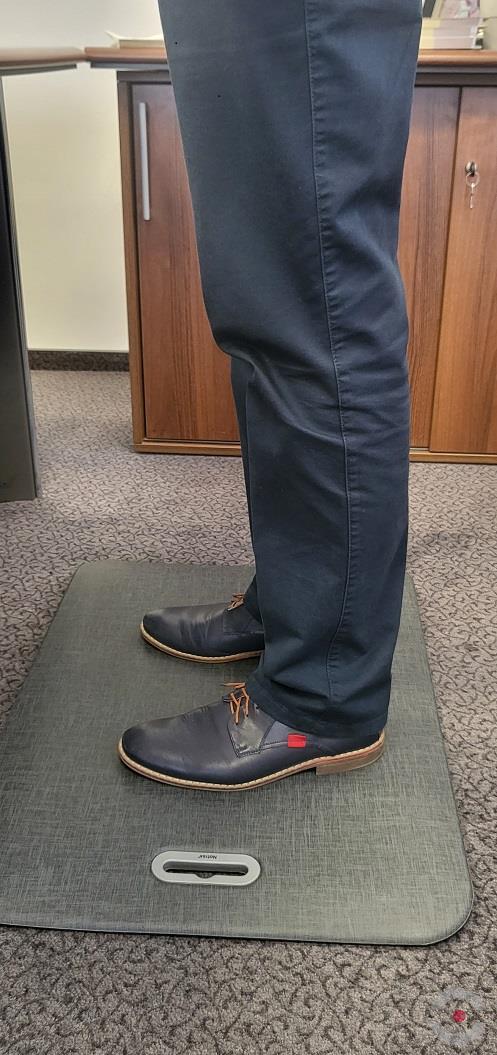 Mata antyzmęczeniowa Notrax, Posture Mat 426, biurowa, 52x70 cm, szara