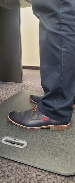 Mata antyzmęczeniowa Notrax, Posture Mat 426, biurowa, 52x70 cm, szara