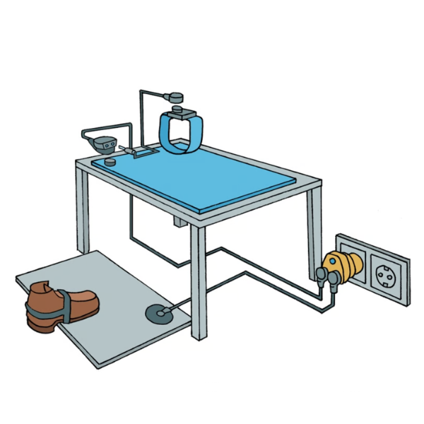 Mata antystatyczna Notrax, 827 Anti-Stat POP, na blaty robocze, winylowa, 60 cm x mb, niebieski