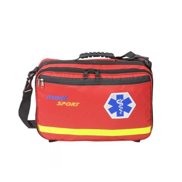 Zestaw pierwszej pomocy Topserw Medi Sport typ A, torba, kolor czerwony