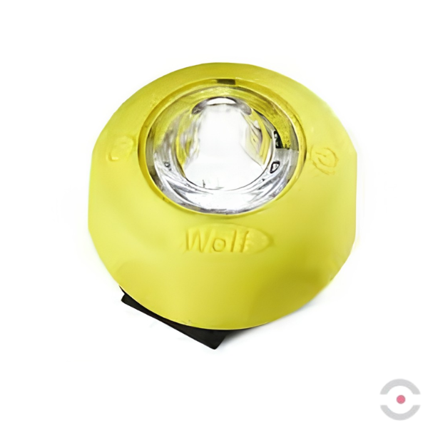 Wskaźnik ostrzegawczy Ex ATEX Topserw WOLF ML-15W bateryjny, 1*LED (biały), Zone ‘1’, ‘21’
