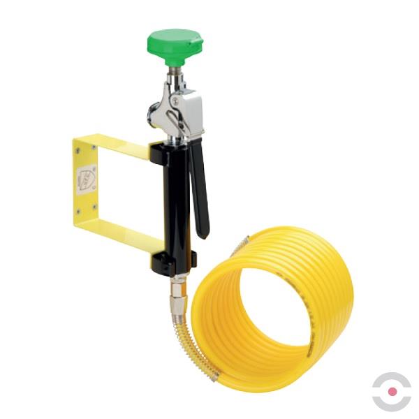 Oczomyjka Topserw, myjka do oczu i twarzy, mocowana do ściany, bez misy, wąż spiralny