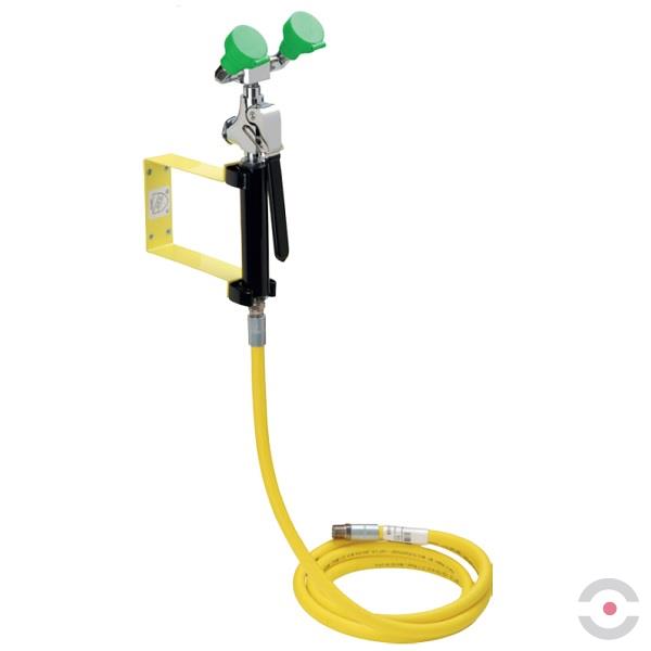 Oczomyjka Topserw, myjka do oczu i twarzy, mocowana do ściany, bez misy, dwie głowice myjące