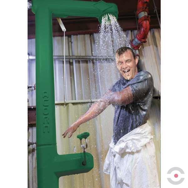 Oczomyjka Topserw, urządzenie łączone, mrozoodporne z ogrzewaniem kablowym - myjka do o/t, natrysk awaryjny (ABS), wąż do ciała, Ex ATEX, -34,5°C°C