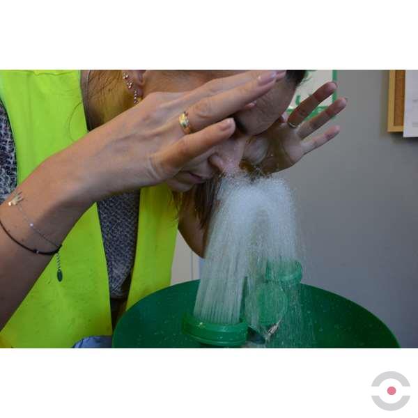 Oczomyjka Topserw, urządzenie łączone - myjka do o/t (ABS), natrysk awaryjny (ABS), pedał uruchamiający