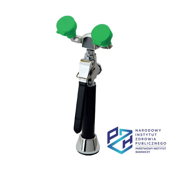 Oczomyjka Topserw, myjka do oczu i twarzy, mocowana do blatu, bez misy, dwie głowice myjące