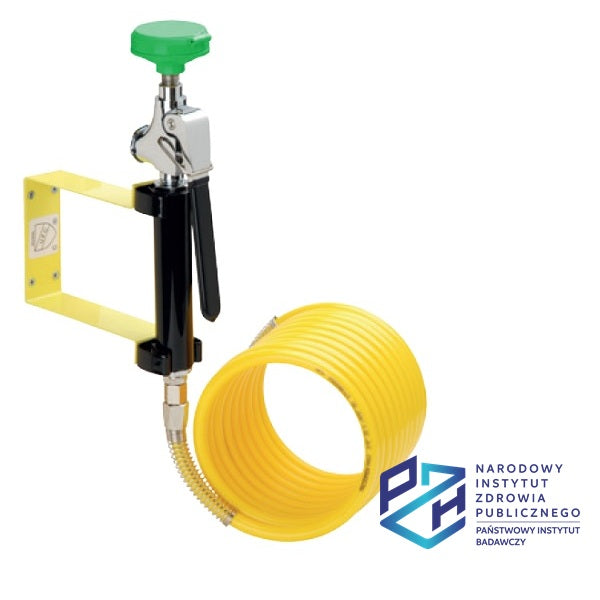 Oczomyjka Topserw, myjka do oczu i twarzy, mocowana do ściany, bez misy, wąż spiralny