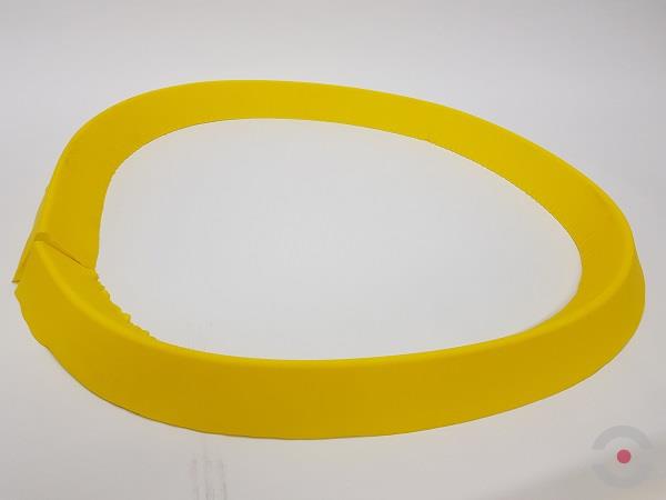 Ogranicznik rozlewów poliuretanowy Topserw, S*D*W 70*3000*50 mm, żółty