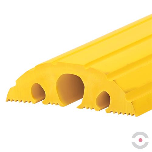 Osłona kabli i przewodów, zamknięta, D*S*W 1200*210*65 mm, żółty