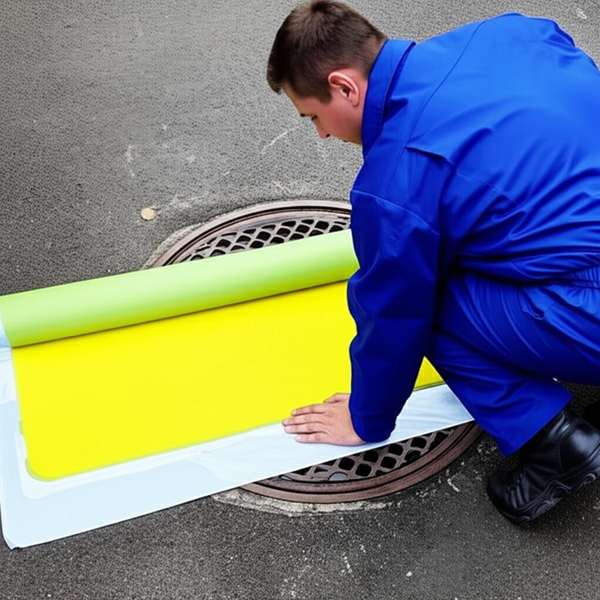 Osłona studzienkowa poliuretanowa Topserw, mata 60*60 cm, żółta