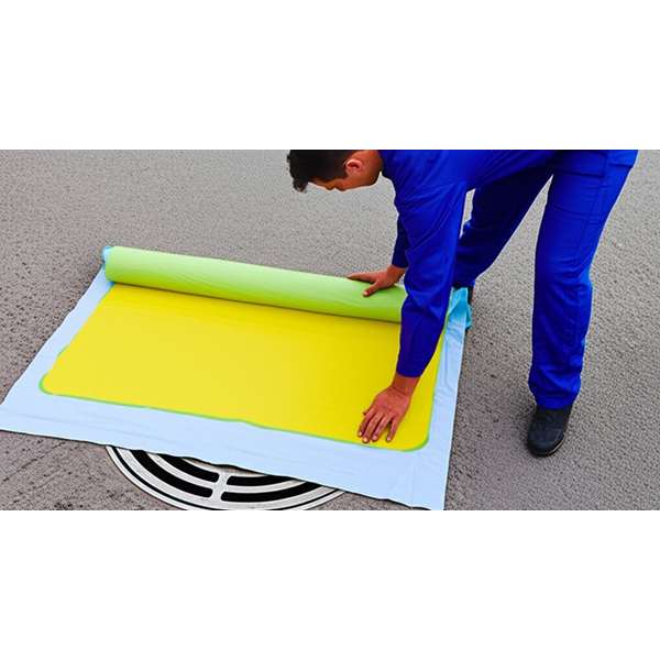 Osłona studzienkowa poliuretanowa Topserw, mata 60*60 cm, żółta