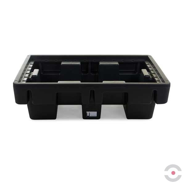 Wanna wychwytowa polietylenowa Topserw 230 l, beczka 2*200 l, bez kratownicy, czarny, MEDIUM