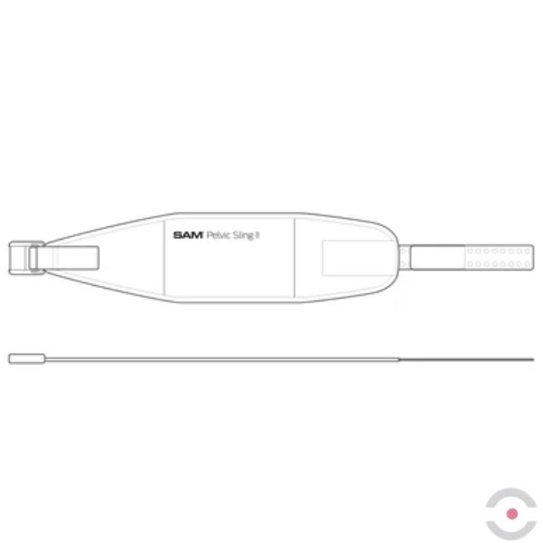 Szyna unieruchamiająca miednicę, dł. 120 cm, rozmiar S