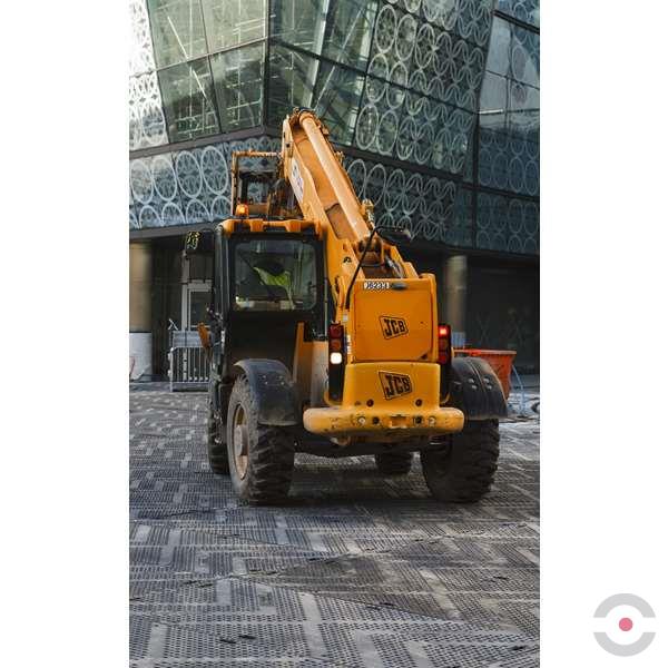 Płyta drogowa EuroMat – mata jezdna dla średnich obciążeń do 120 t, 1120*2410*12 mm