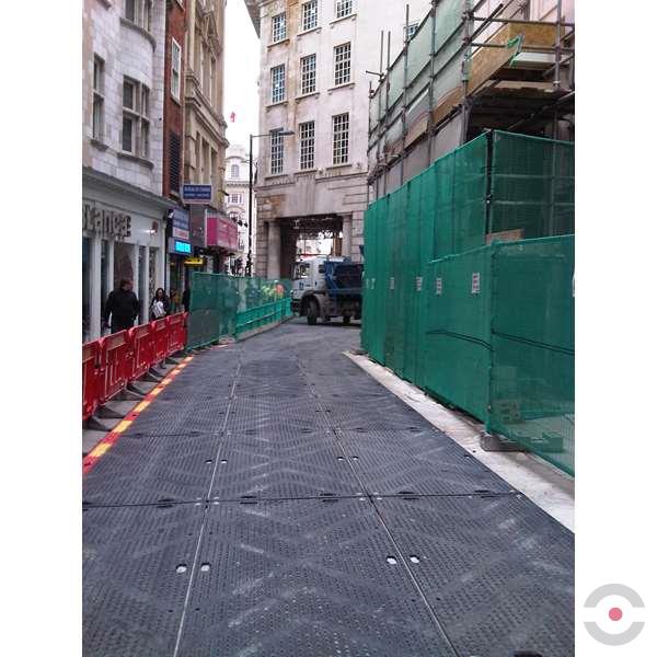 Płyta drogowa EuroMat – mata jezdna dla średnich obciążeń do 120 t, 1120*2410*12 mm