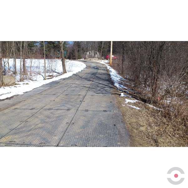 Płyta drogowa EuroMat – mata jezdna dla średnich obciążeń do 120 t, 1120*2410*12 mm