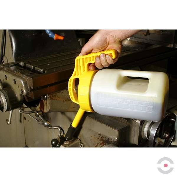 Pokrywka z wylewką mini (Mini Spout Lid), system TopOil, pomarańczowa