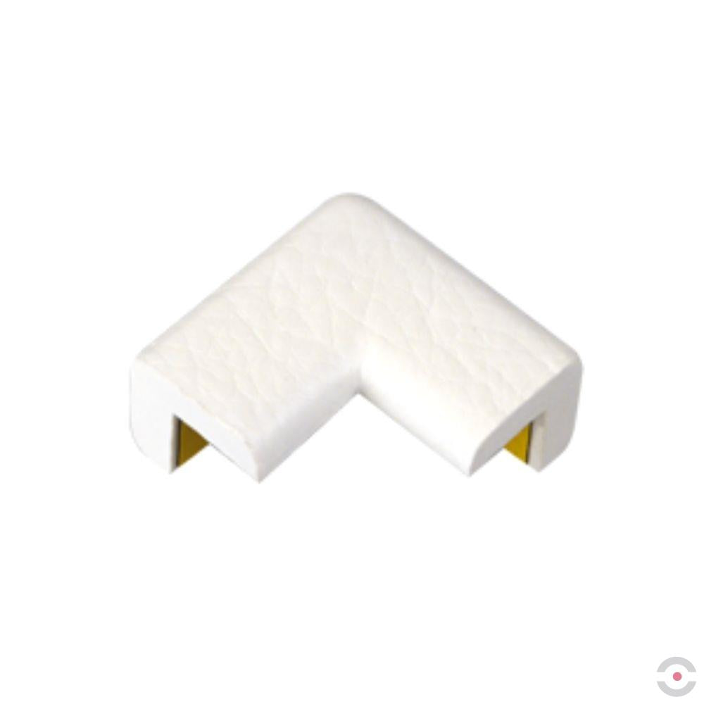 Narożnik ochronny blatu Knuffi, typ E2D, 2 wymiarowy, biały