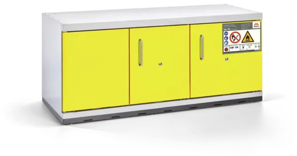 Szafa ognioodporna Topserw UNDER-90 XL, 2 tace wysuwane, drzwi CLA żółte, UTS, 90 min