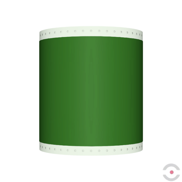 Taśma/rolka winylowa Premium do etykiet, oznaczeń, S*D 110 mm*30 m, zielona