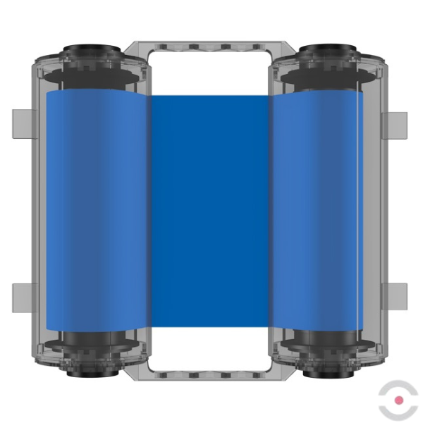 Taśma/rolka barwiąca do drukowania na winylu, S*D 110 mm*120 m, jasnoniebieska