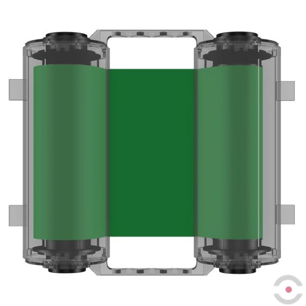 Taśma/rolka barwiąca do drukowania na winylu, S*D 110 mm*120 m, zielona