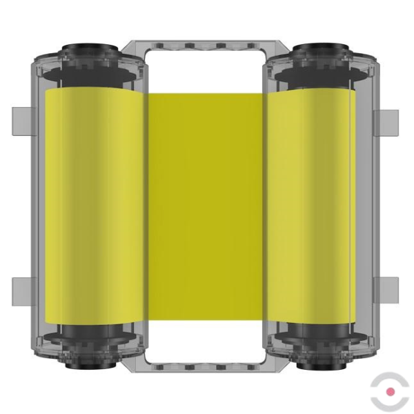 Taśma/rolka barwiąca do drukowania na winylu, S*D 110 mm*120 m, żółta