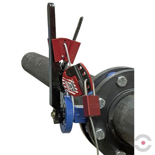 Regulowana blokada zaworu motylkowego