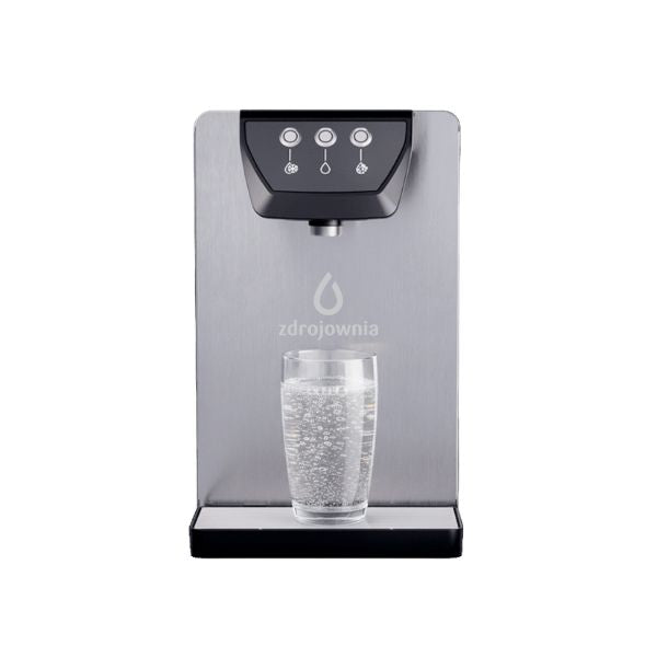 Dystrybutor wody pitnej Zdrojownia ROCK FIZZ, woda gazowana, chłodzona