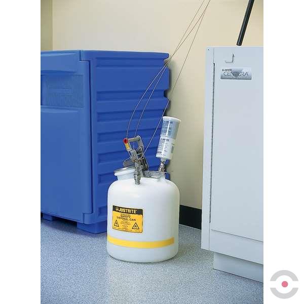 Rozgałęziacz ze stali nierdzewnej Justrite HPLC, złącza SN